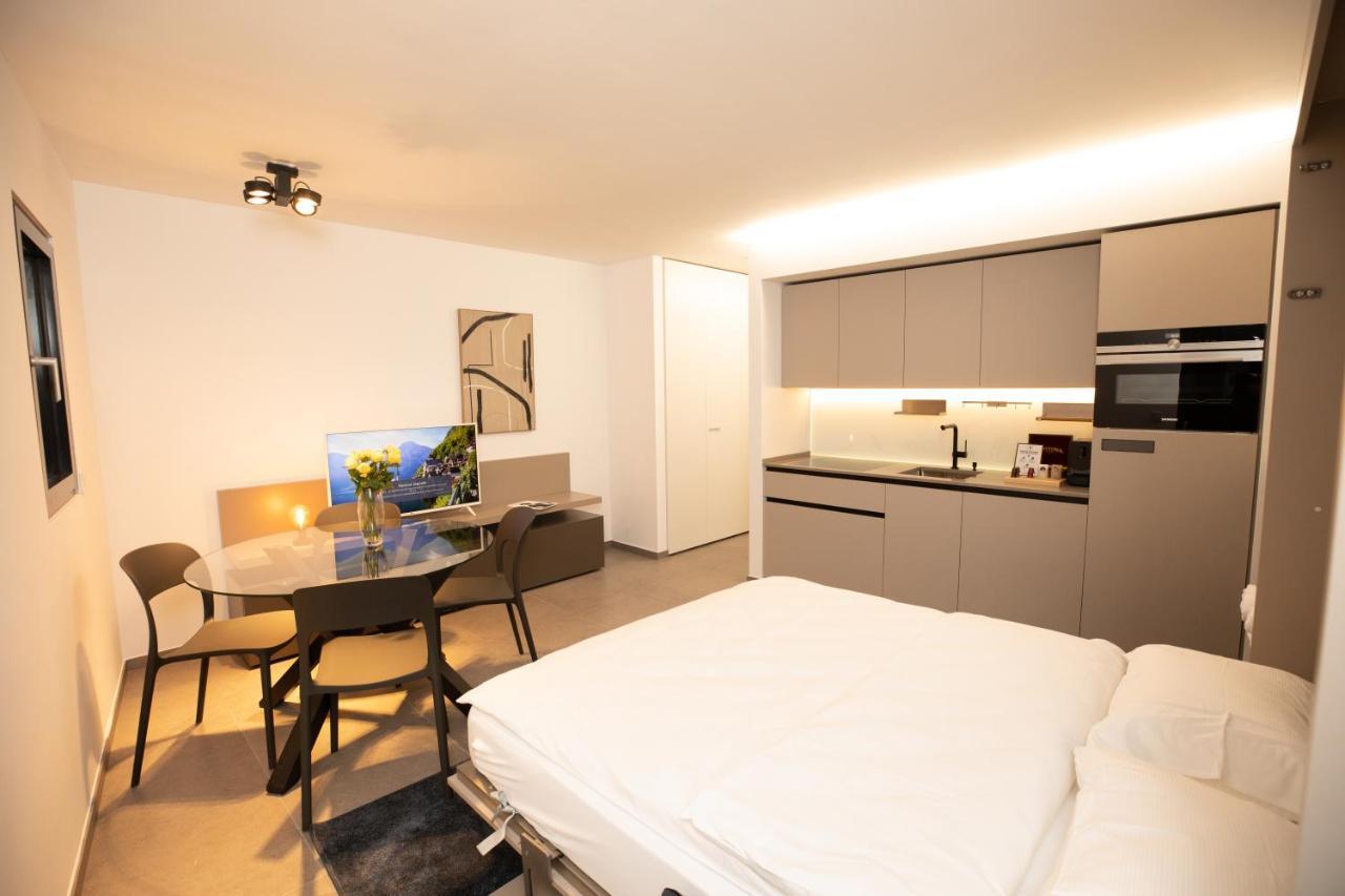 Residenza 3544 Aparthotel Lumino Bagian luar foto