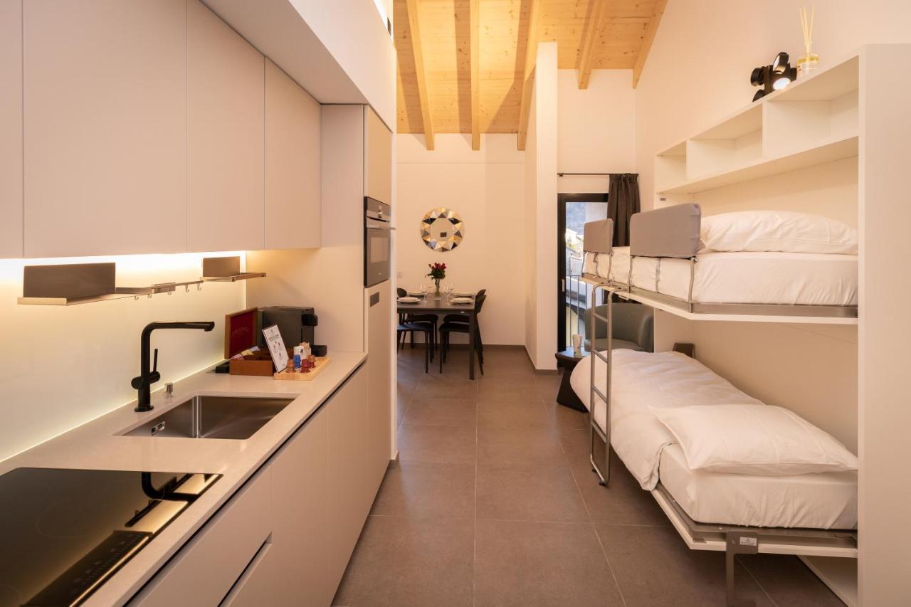 Residenza 3544 Aparthotel Lumino Bagian luar foto